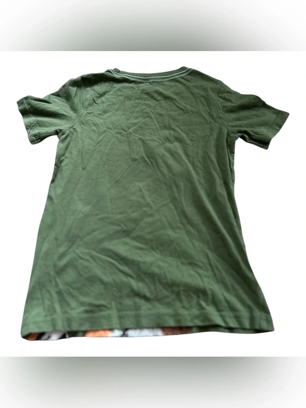 💙3/$15🆕Carter's Olive Green Tee with Orange Tiger Graphic